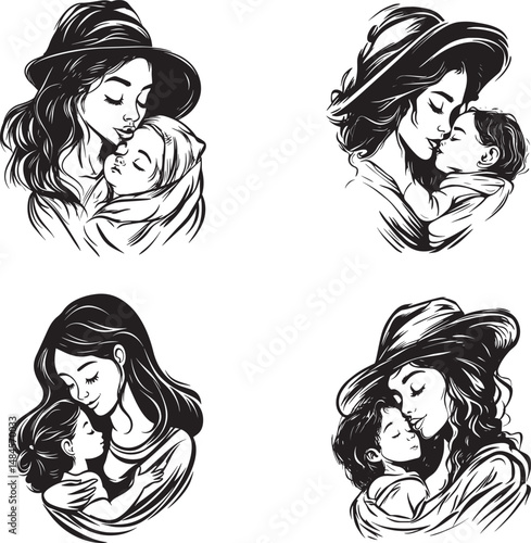 Girl Mama Svg