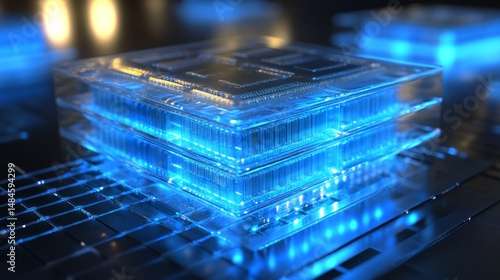 Futuristic 3D Stacked DRAM Chip with High Performance Technology