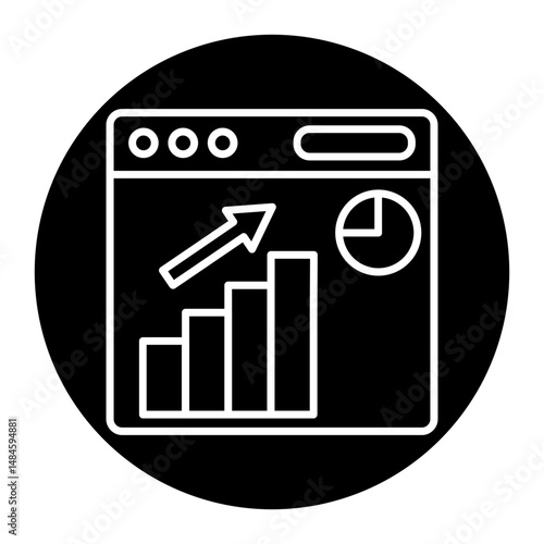 Webpage Statistics Icon