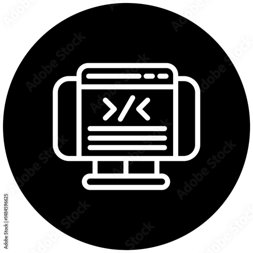 Web Coding Icon
