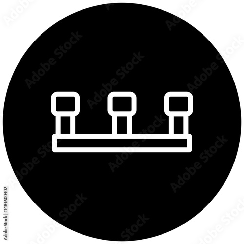 Hurdles Race Icon