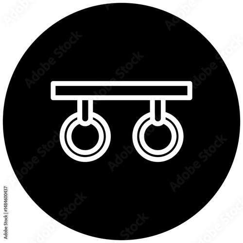 Gym Rings Icon