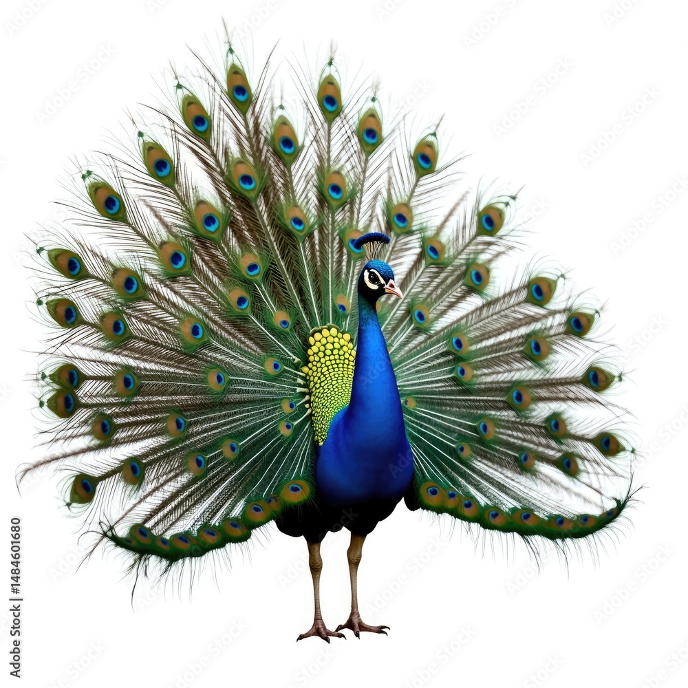 Obraz premium peacock with feathers
