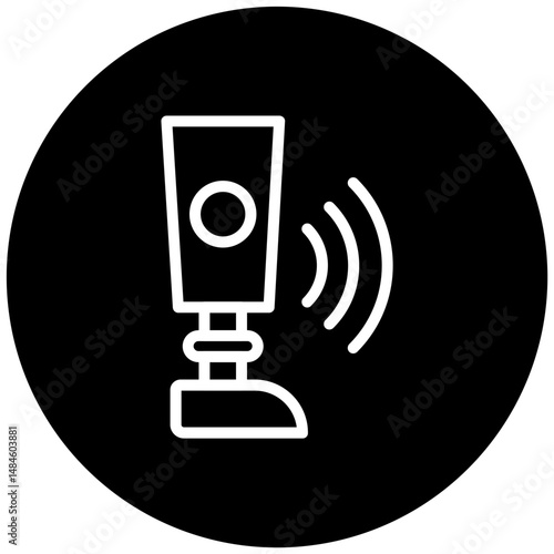 Smart Prosthesis Vector Icon