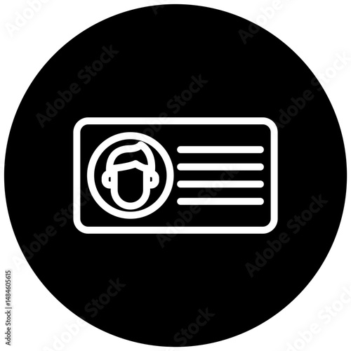 License to work Vector Icon