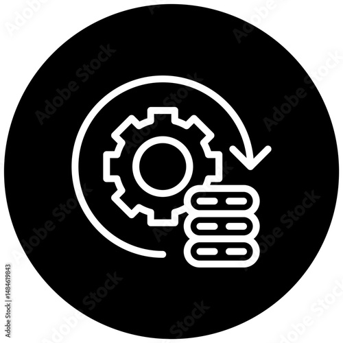 Network Data Recovery Icon