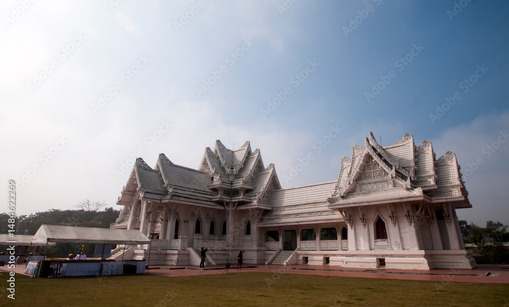 The Royal Thai Monastery in Lumbini, Nepal. The Royal Thai Monastery in Lumbini, Nepal.
