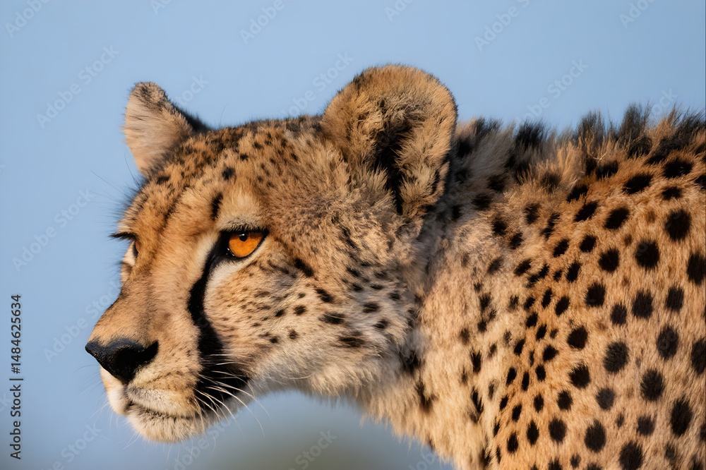 Fototapeta premium leopard in the tree