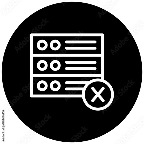 Corrupted Database Icon