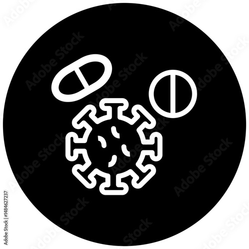 Antiviral Medication Icon
