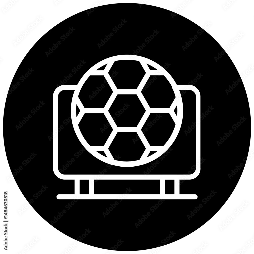 Obraz premium Live Sports Icon