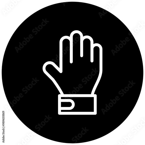 Rugby Gloves Icon