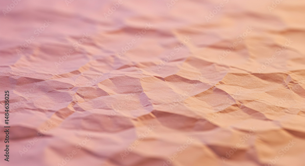 Naklejka premium Wrinkled paper texture with gradient