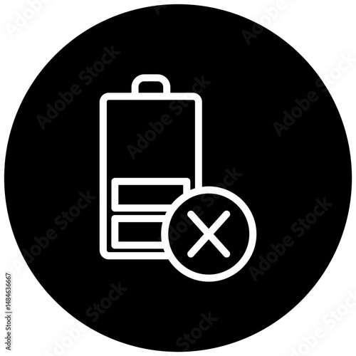 No Battery Icon