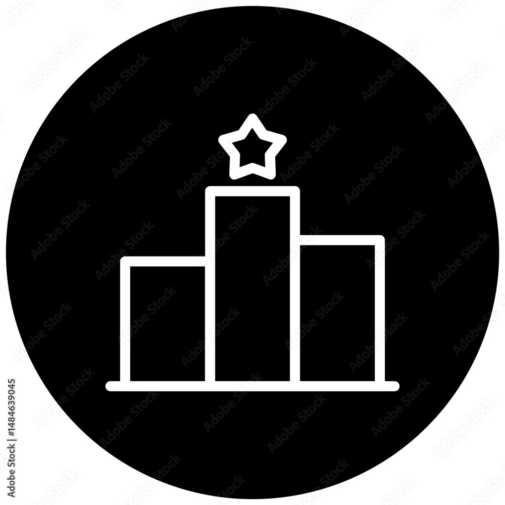 Obraz premium Champion Icon