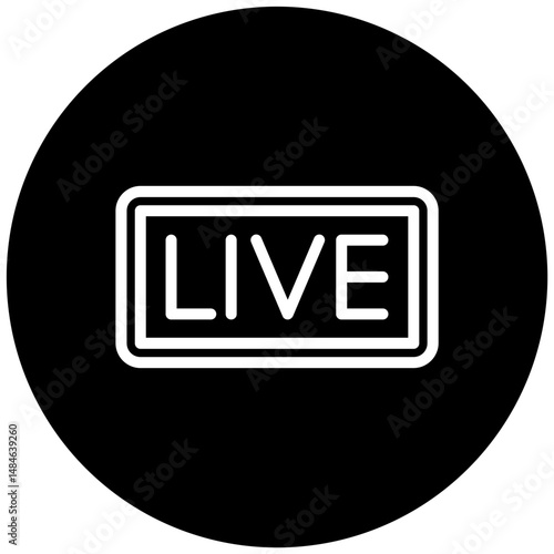 Live Broadcast Icon