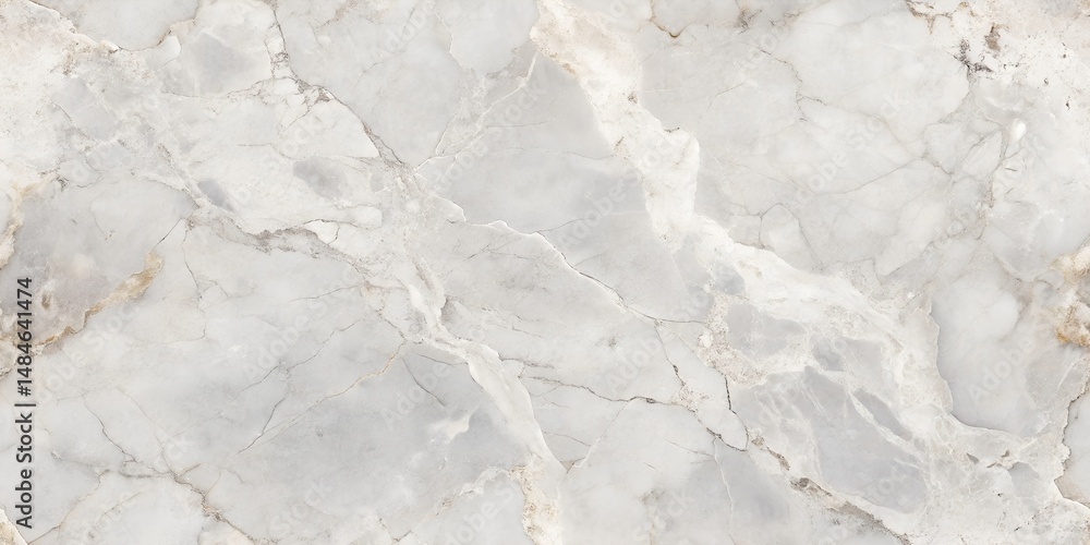 Obraz premium Soft White Marble Texture With Light Gray Tones