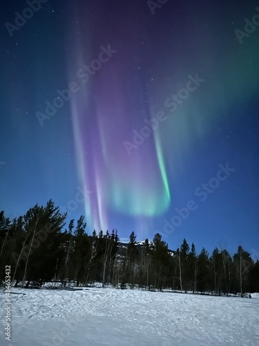 Aurora Borealis Whitehorse Canada 3/8/2025