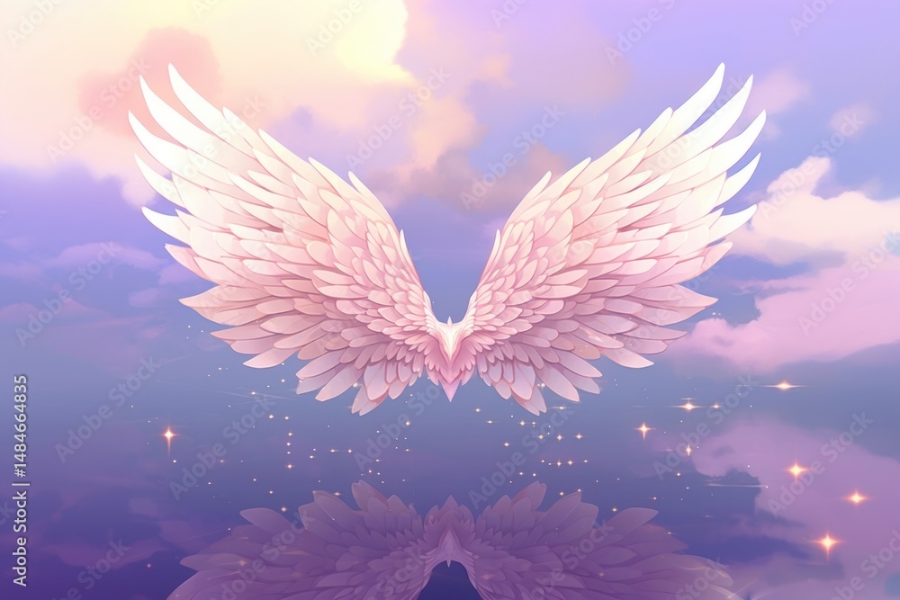 Fototapeta premium Wings outdoors nature angel.