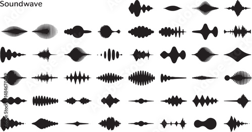 Incorporate detailed sound wave illustrations into your audio-related content, enhancing the aesthetic appeal of music blogs, recording studio websites, and acoustic analysis tools.