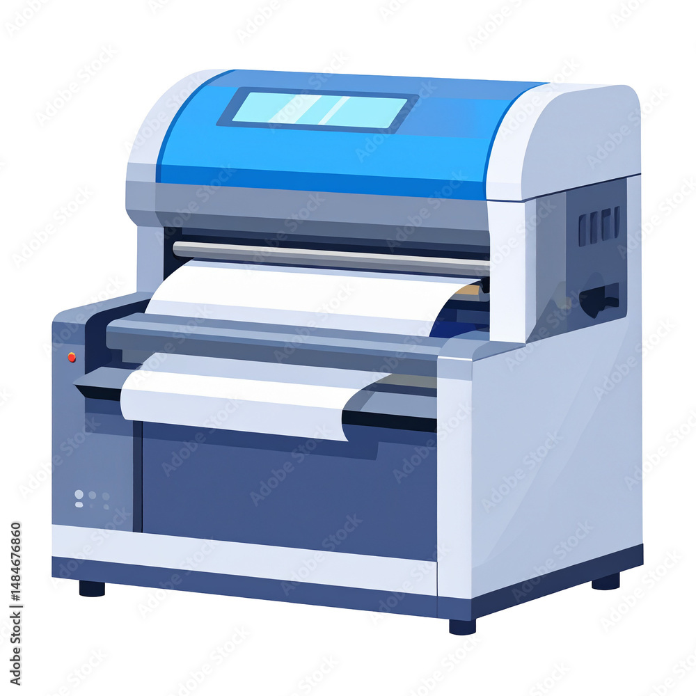 Modern Large Format Printer Machine Printing Wide Paper Roll Modern Large Format Printer Machine Printing Wide Paper Roll