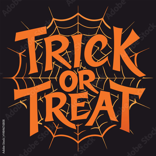 Trick or treat candy bag vector on white background icon outline vector illustration