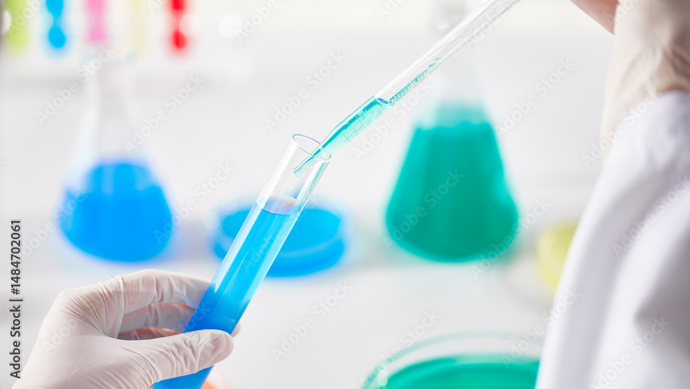Hands Performing Scientific Experiments in a Modern
Laboratory Setting. Hands Performing Scientific Experiments in a Modern
Laboratory Setting.