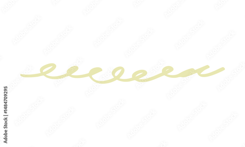 swirl underline border element swirl underline border element