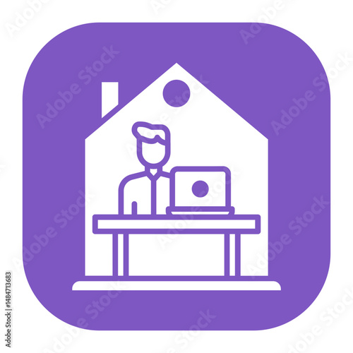 Work From Home Icon