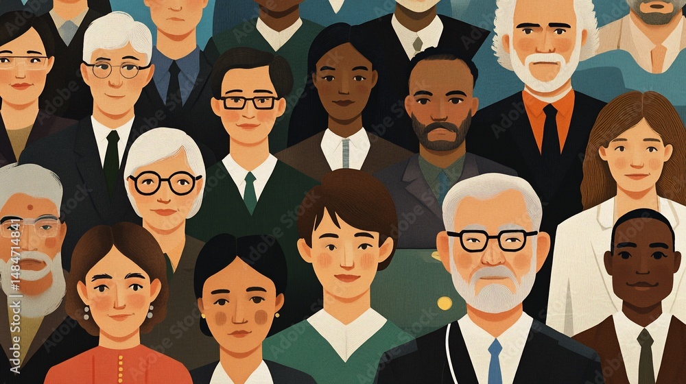 Diverse Professionals: A Multiracial and Multicultural Business Team Portrait Diverse Professionals: A Multiracial and Multicultural Business Team Portrait
