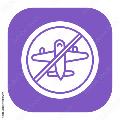 Travel Restrictions Icon