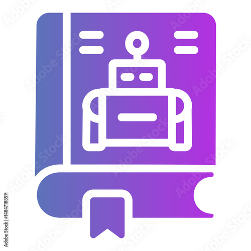 book Gradient icon