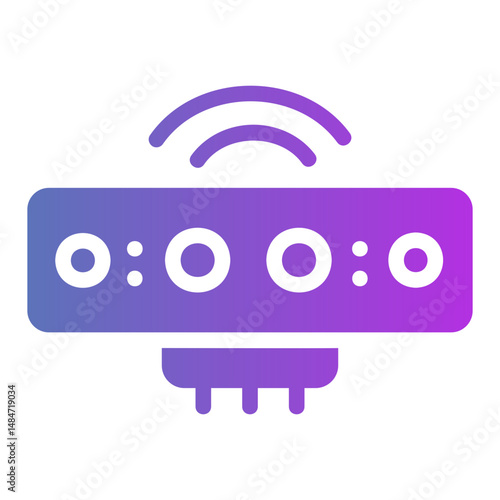 motion sensor Gradient icon