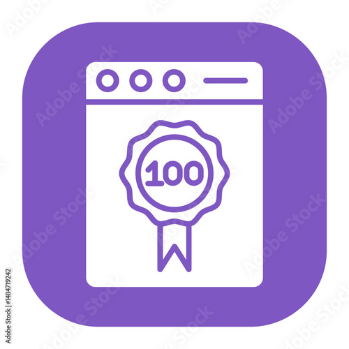 100% Authentic Icon