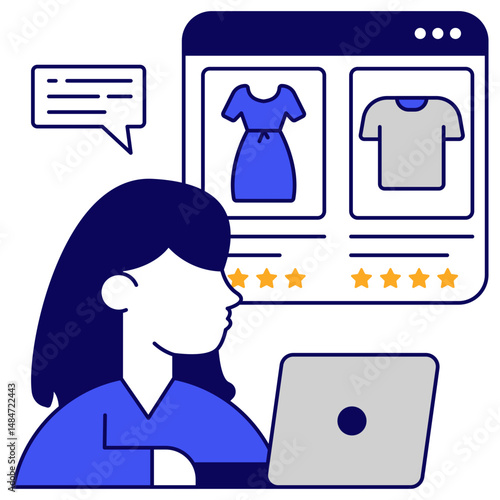 Unique design icon of buy online