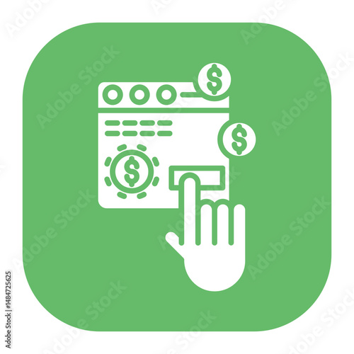 Pay Per Click Advertising Icon