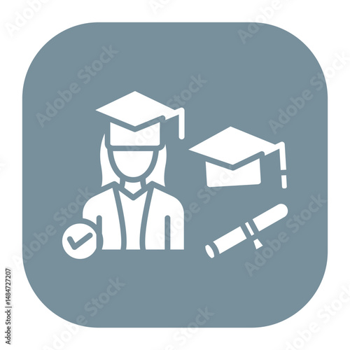 Postgraduate Student Icon