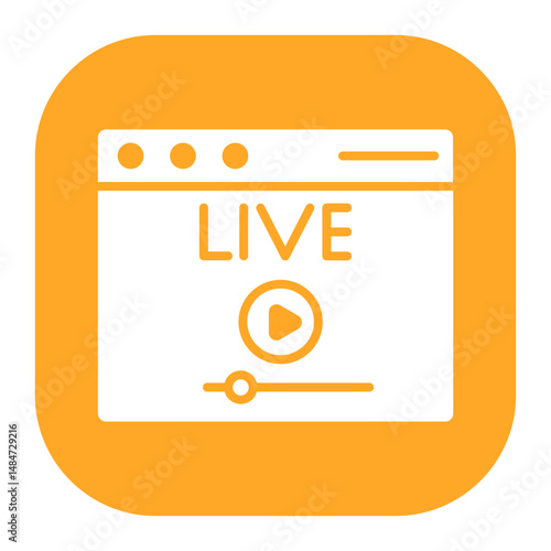 Live Streaming Icon