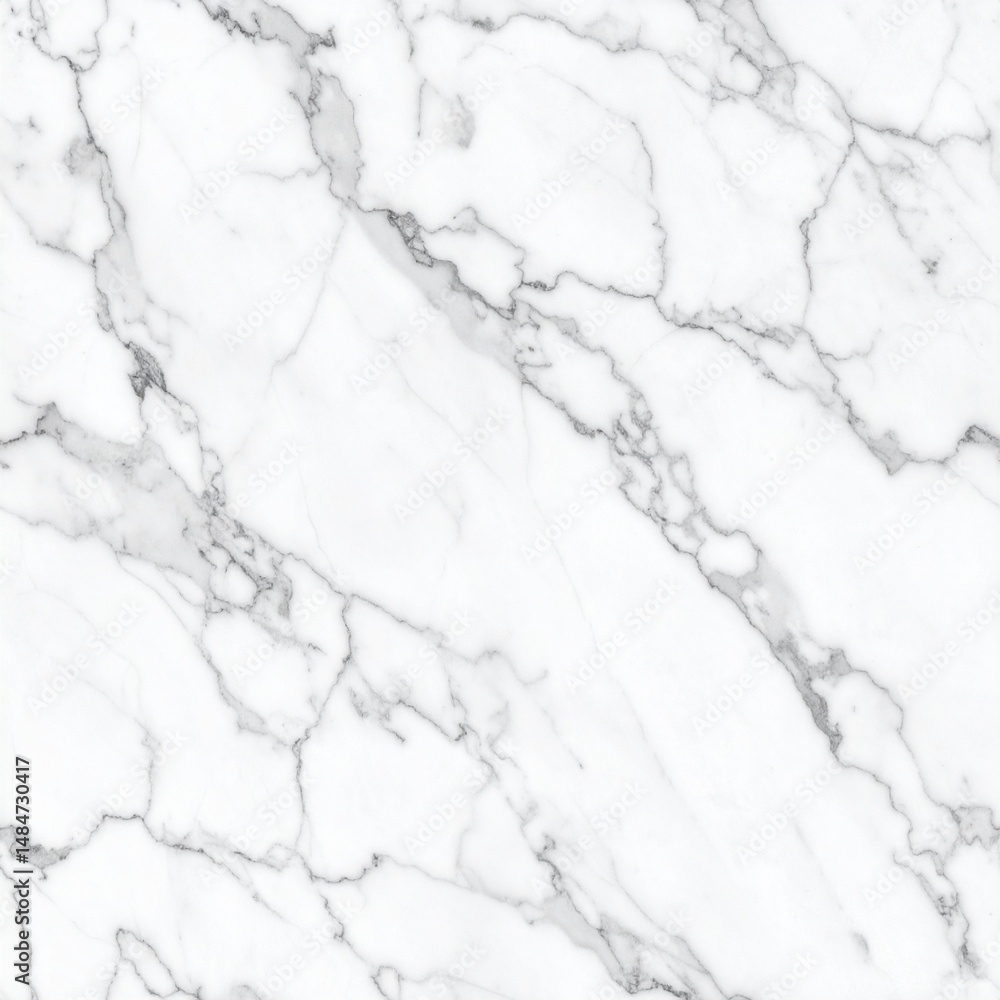 Obraz premium Natural white marble texture with elegant gray lines