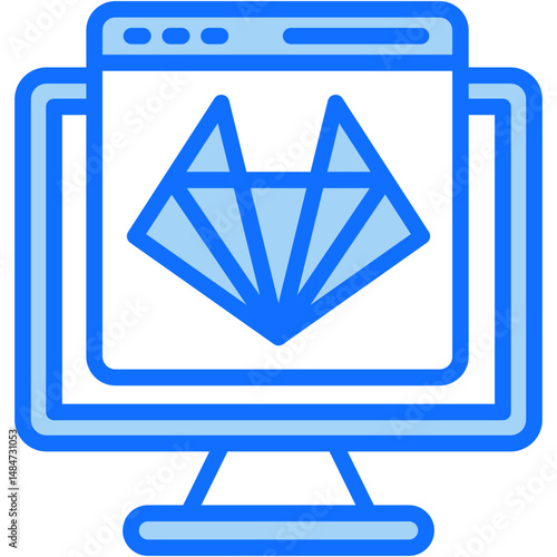 Automated Configuration Mixed Icon Vector Illustration