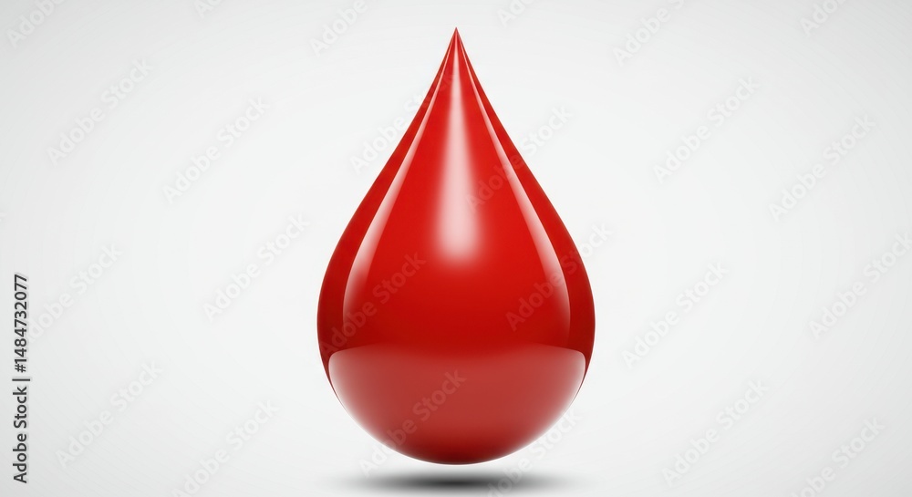 A Single Drop of Crimson Red: Symbolic Representation of Life, Health, and Donation A Single Drop of Crimson Red: Symbolic Representation of Life, Health, and Donation