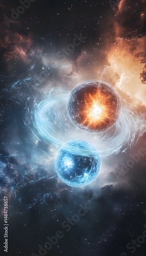 Merging Neutron Stars in Cosmic Dance of Light and Gravity