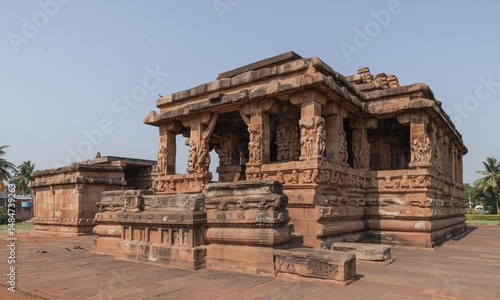 The Durga Temple is an early 8th-century Hindu temple in Aihole, Karnataka, India.