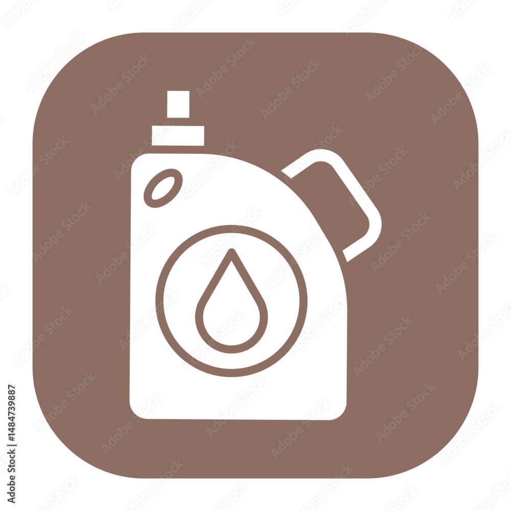 Obraz premium Oil Icon