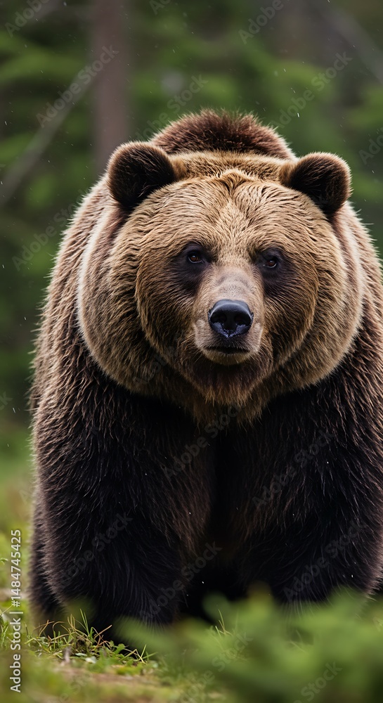 Fototapeta premium Forest Monarch's Gaze