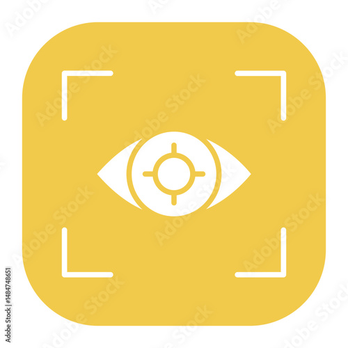 Eye Recognition Icon