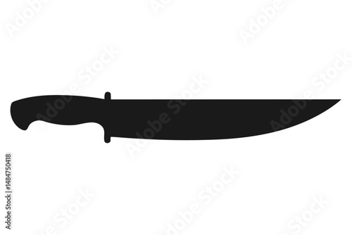 knife--silhuette---vector-art-illustriton-white-ba.eps
