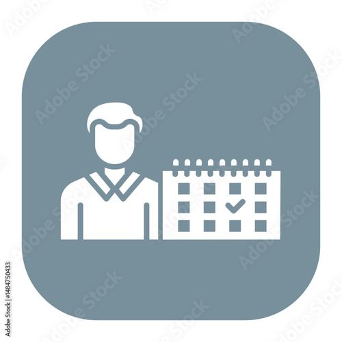 Billede på lærred Event Organizer Icon