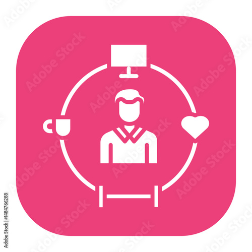 Daily Routine Assistance Icon