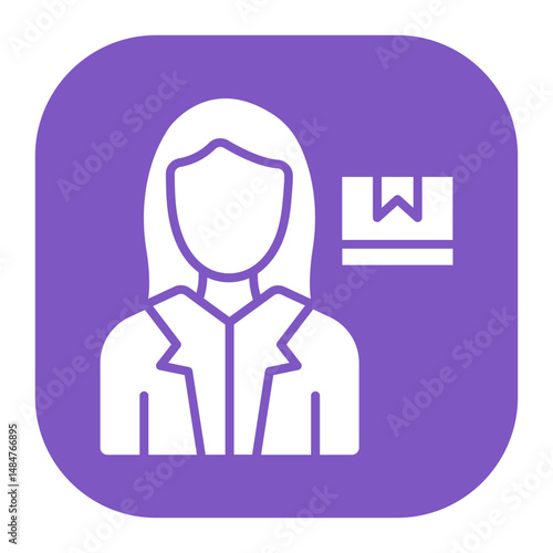 Recipient Woman Icon